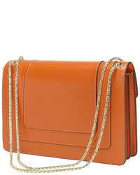 Tiffany & Fred Paris Tiffany & Fred Paris Smooth Leather Foldover Crossbody
