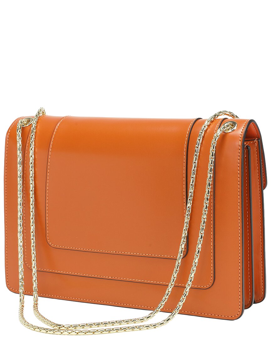 Tiffany & Fred Paris Tiffany & Fred Paris Smooth Leather Foldover Crossbody