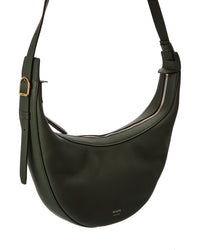 Khaite Augustina Small Leather Hobo Bag