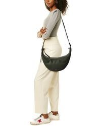Khaite Augustina Small Leather Hobo Bag
