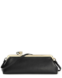 Tiffany & Fred Paris Frame Leather Clutch