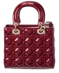 Tiffany & Fred Paris Tiffany & Fred Paris Mini Quilted Patent Satchel