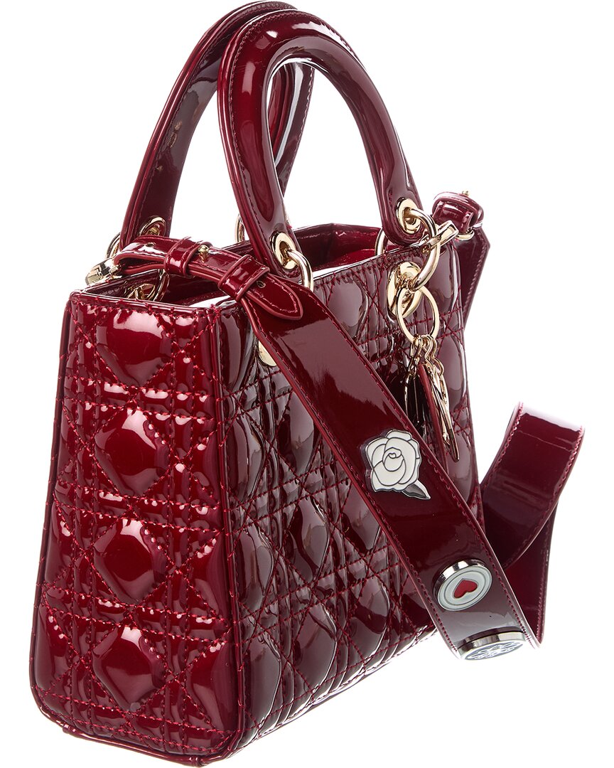 Tiffany & Fred Paris Tiffany & Fred Paris Mini Quilted Patent Satchel