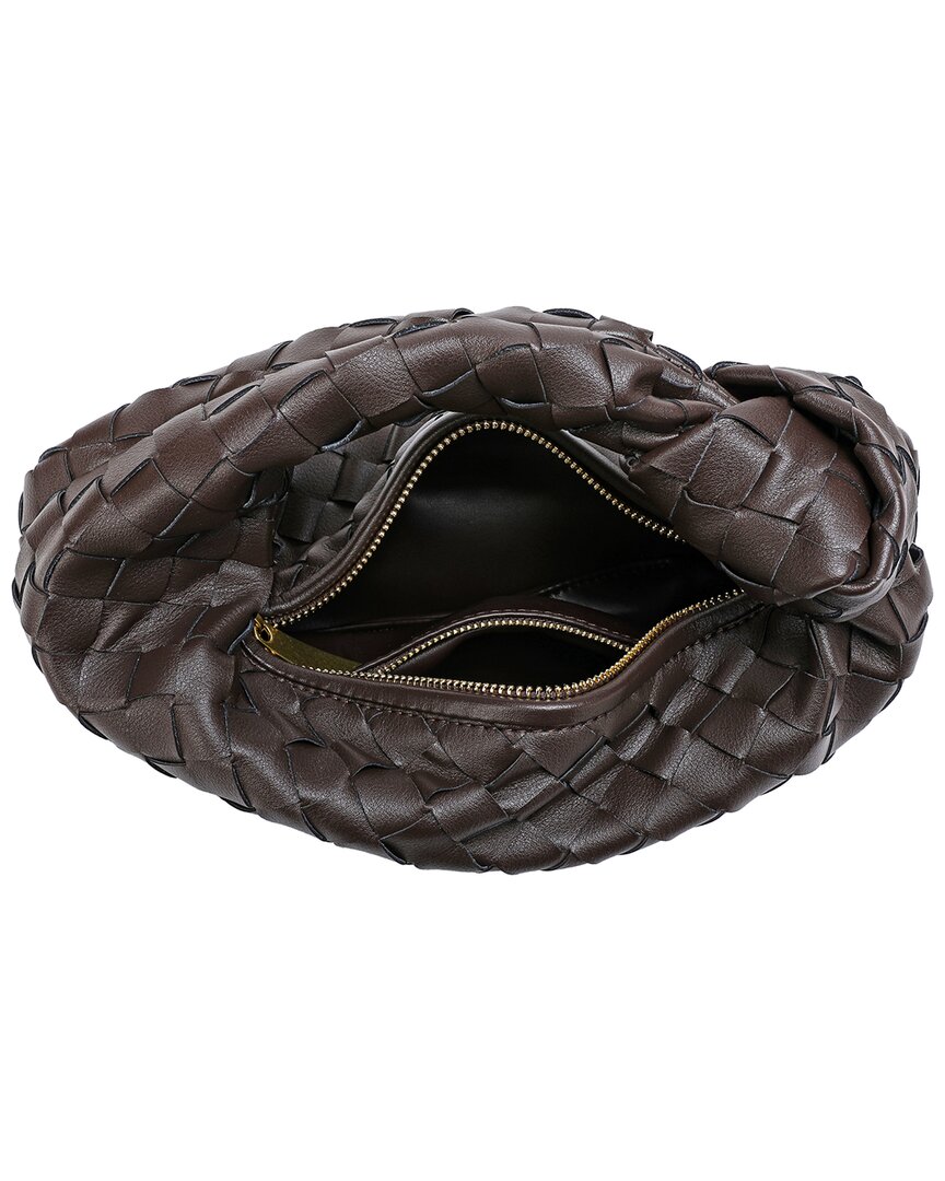 Tiffany & Fred Paris Woven Leather Pouch