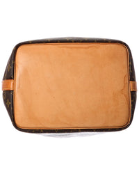 Louis Vuitton Louis Vuitton Brown Monogram Coated Canvas & Vachetta Leather Noé Petite
