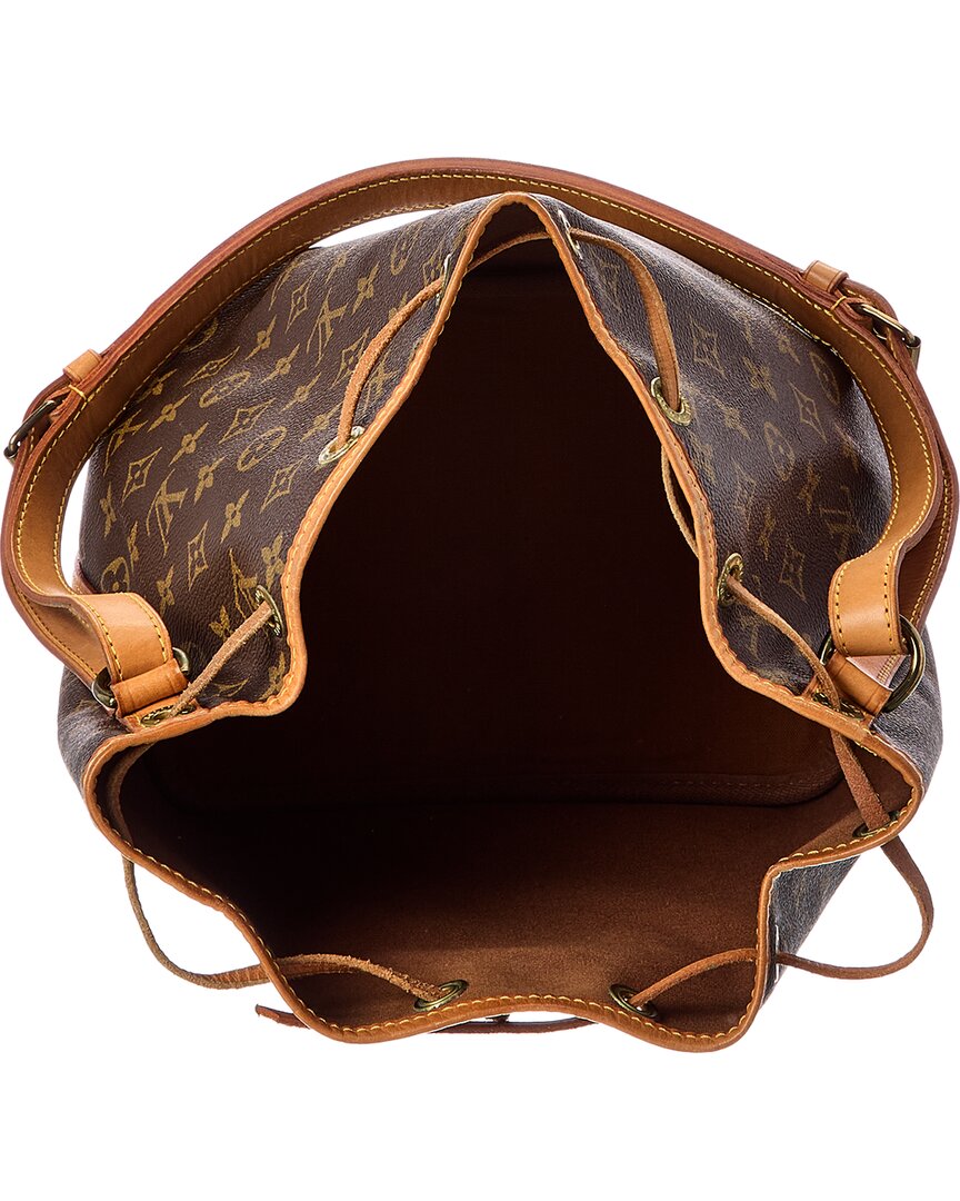 Louis Vuitton Louis Vuitton Brown Monogram Coated Canvas & Vachetta Leather Noé Petite