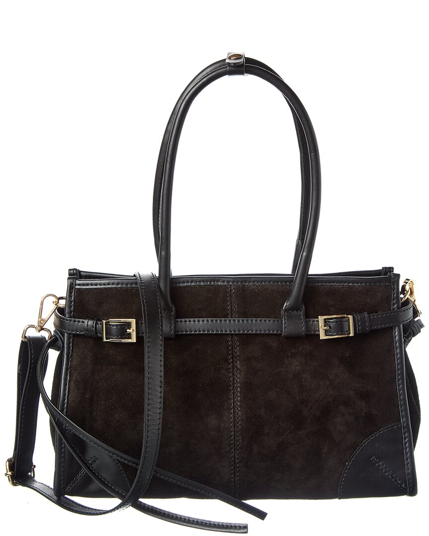 Persaman New York Sadie Suede Tote