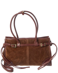Persaman New York Sadie Suede Tote