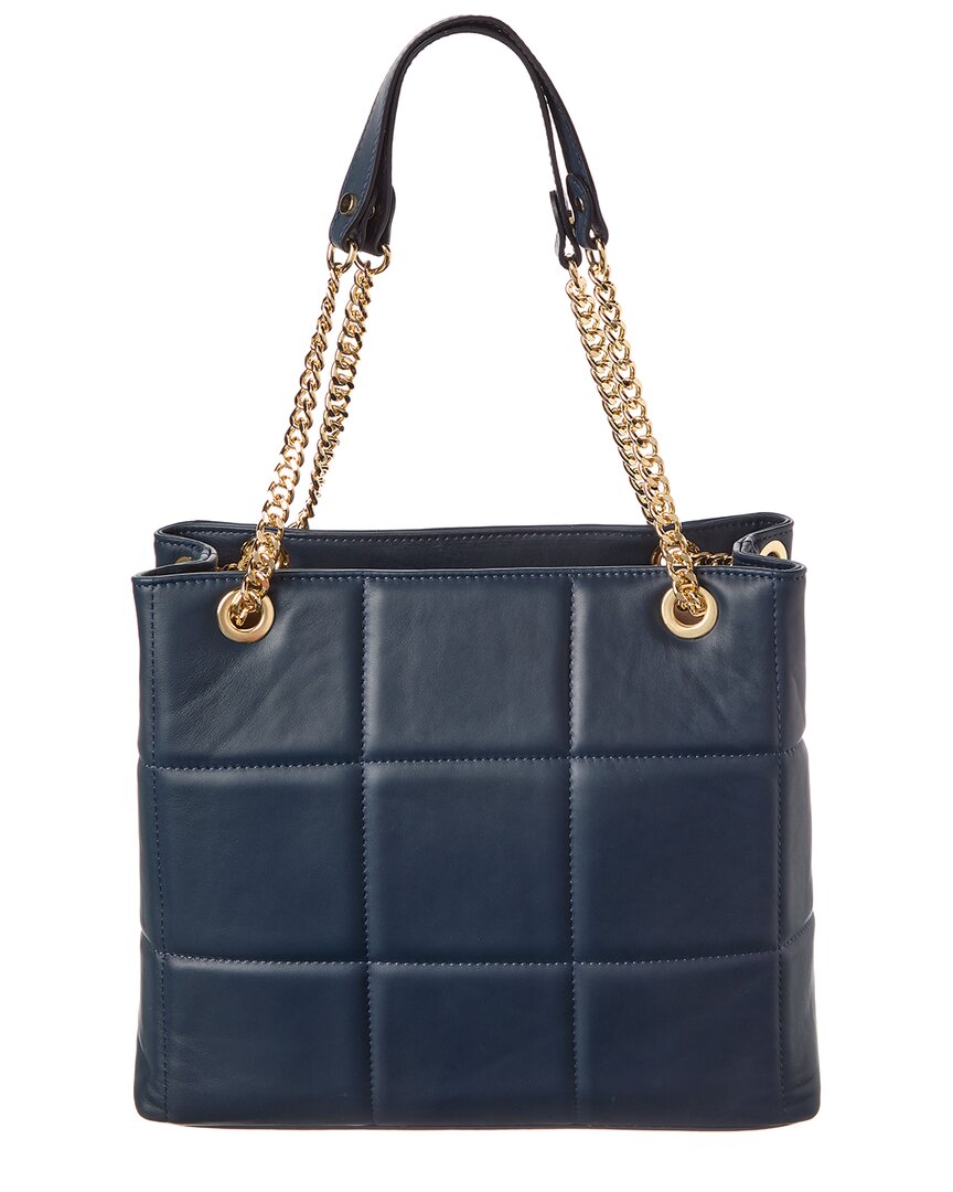 Persaman New York Briella Quilted Leather Tote