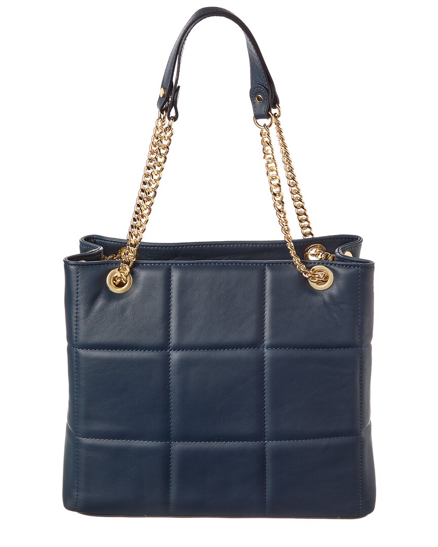Persaman New York Briella Quilted Leather Tote