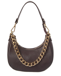 Persaman New York Rosalie Chain Strap Leather Shoulder Bag