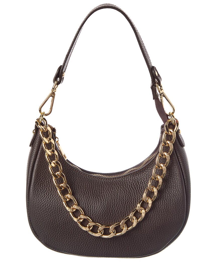 Persaman New York Rosalie Chain Strap Leather Shoulder Bag