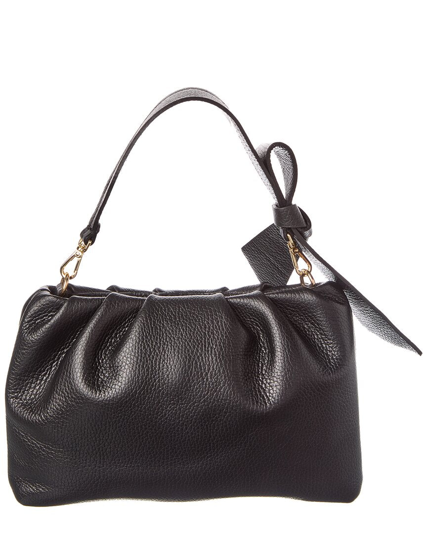 Persaman New York Lilie Bow Leather Shoulder Bag
