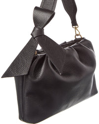 Persaman New York Lilie Bow Leather Shoulder Bag