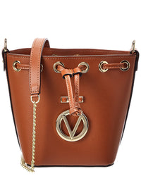 Valentino By Mario Valentino Jules Bonbonniere Leather Camera Bag
