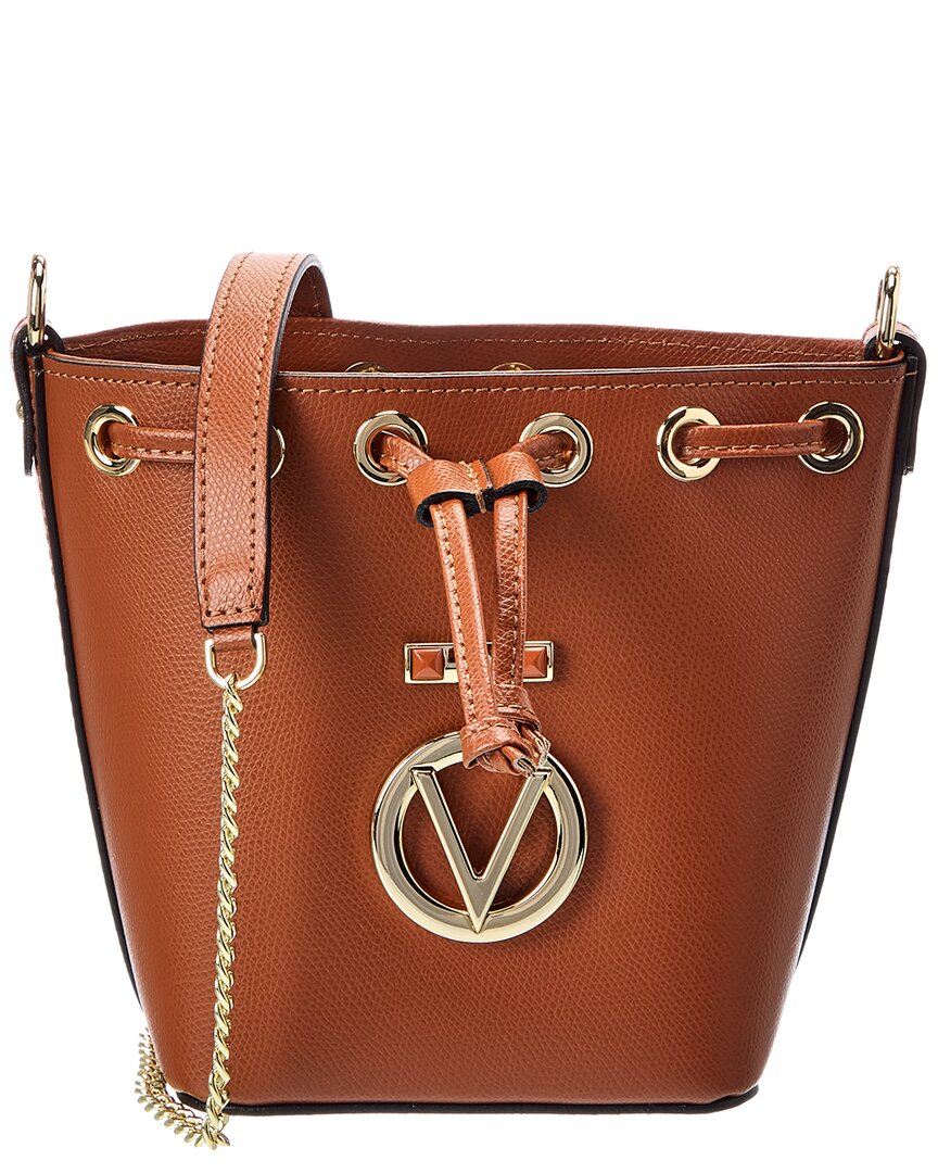 Valentino By Mario Valentino Jules Bonbonniere Leather Camera Bag