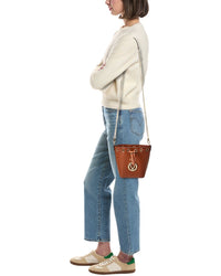 Valentino By Mario Valentino Jules Bonbonniere Leather Camera Bag