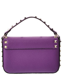 Valentino Valentino Rockstud Grainy Leather Crossbody