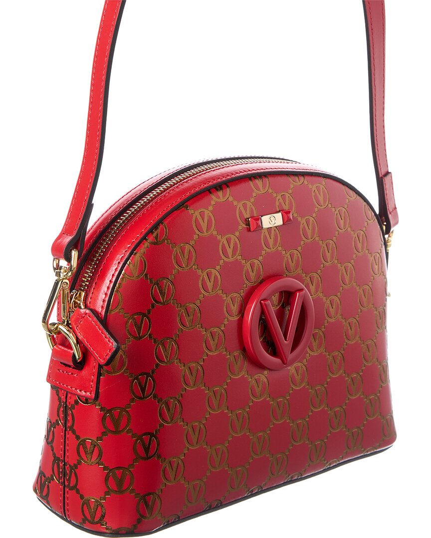 Valentino By Mario Valentino Diana Monogram Leather Crossbody