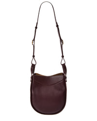 Loewe Hammock Slice Leather Hobo Bag