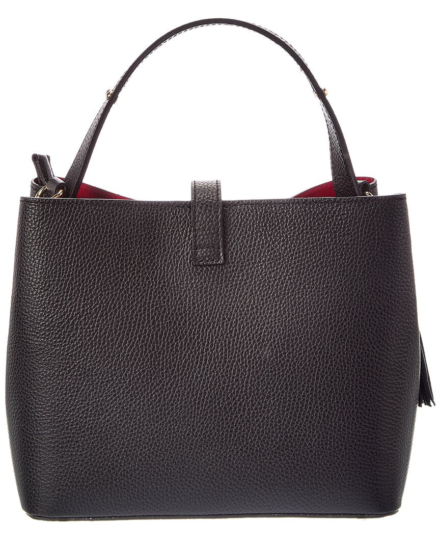 Italian Leather Italian Leather Kira Leather Top Handle Bag