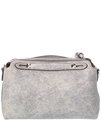 Fendi By The Way Soft Medium Denim-Effect Leather Shoulder Bag