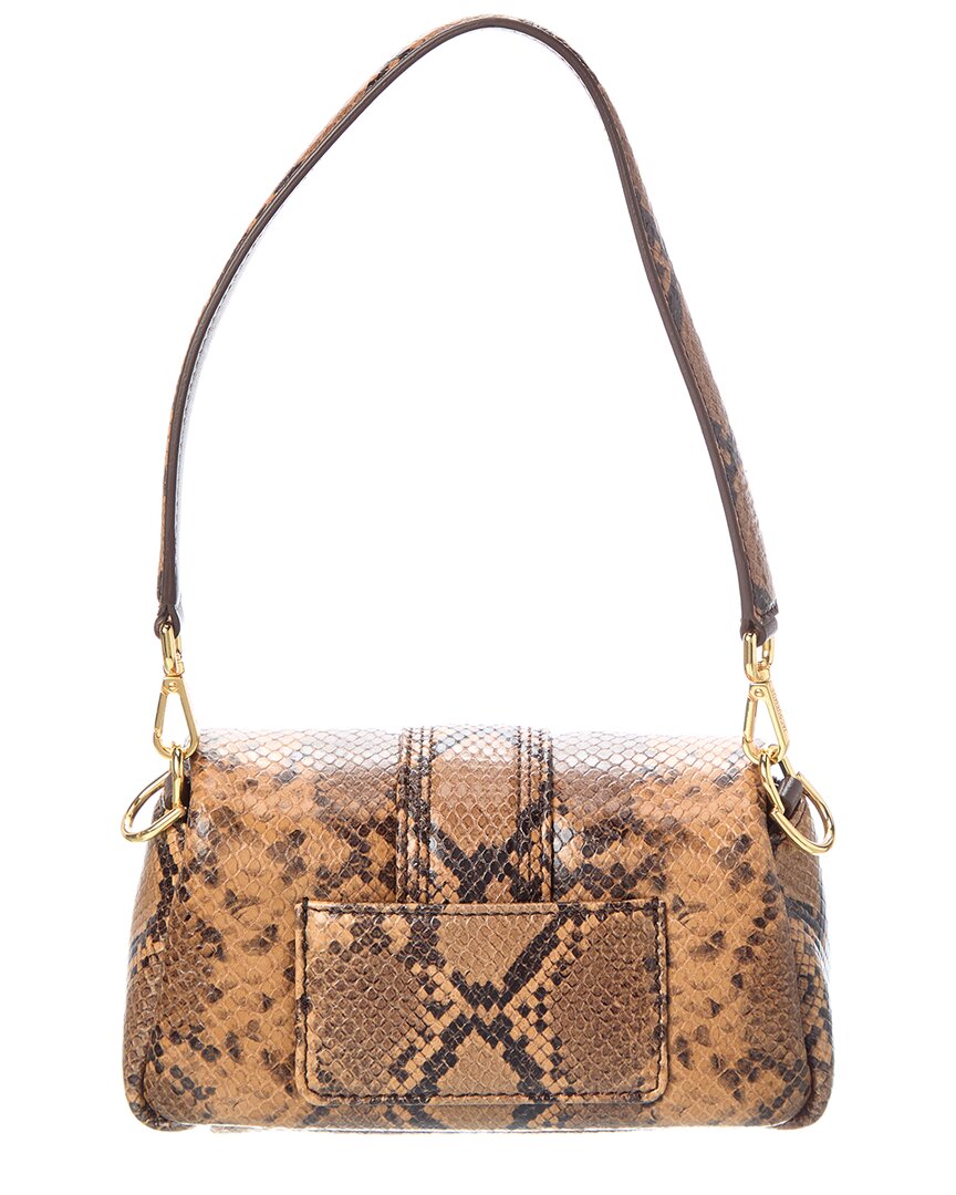 No.317★Bambi様ご確認用★ポリエステルタワシ　韓国スセミ Jacquemus Le Petit Bambimou Python-Embossed Leather Shoulder Bag
