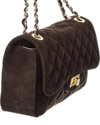 Isabella Rossetti Maeve Quilted Suede Crossbody