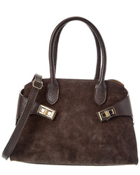 Isabella Rossetti Audrey Suede Tote