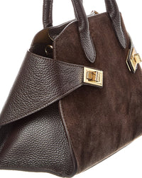 Isabella Rossetti Audrey Suede Tote