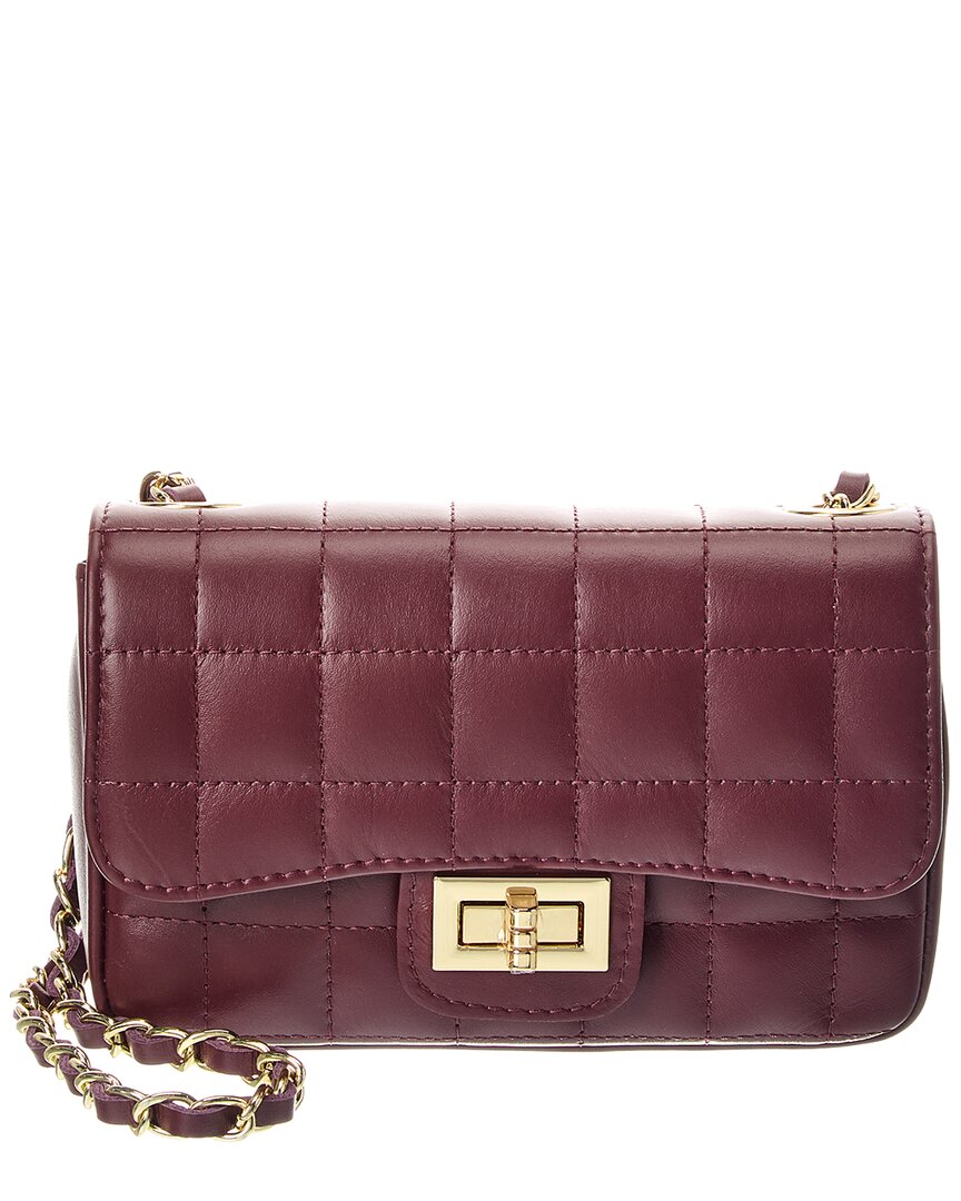 Isabella Rossetti Evelyn Leather Quilted Crossbody