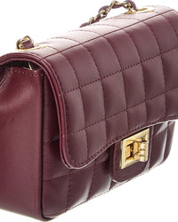 Isabella Rossetti Evelyn Leather Quilted Crossbody