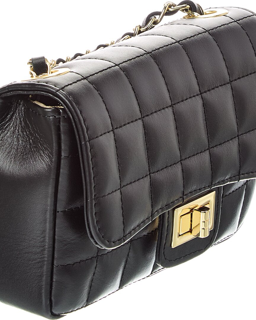 Isabella Rossetti Evelyn Leather Quilted Crossbody