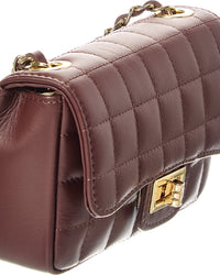 Isabella Rossetti Evelyn Leather Quilted Crossbody