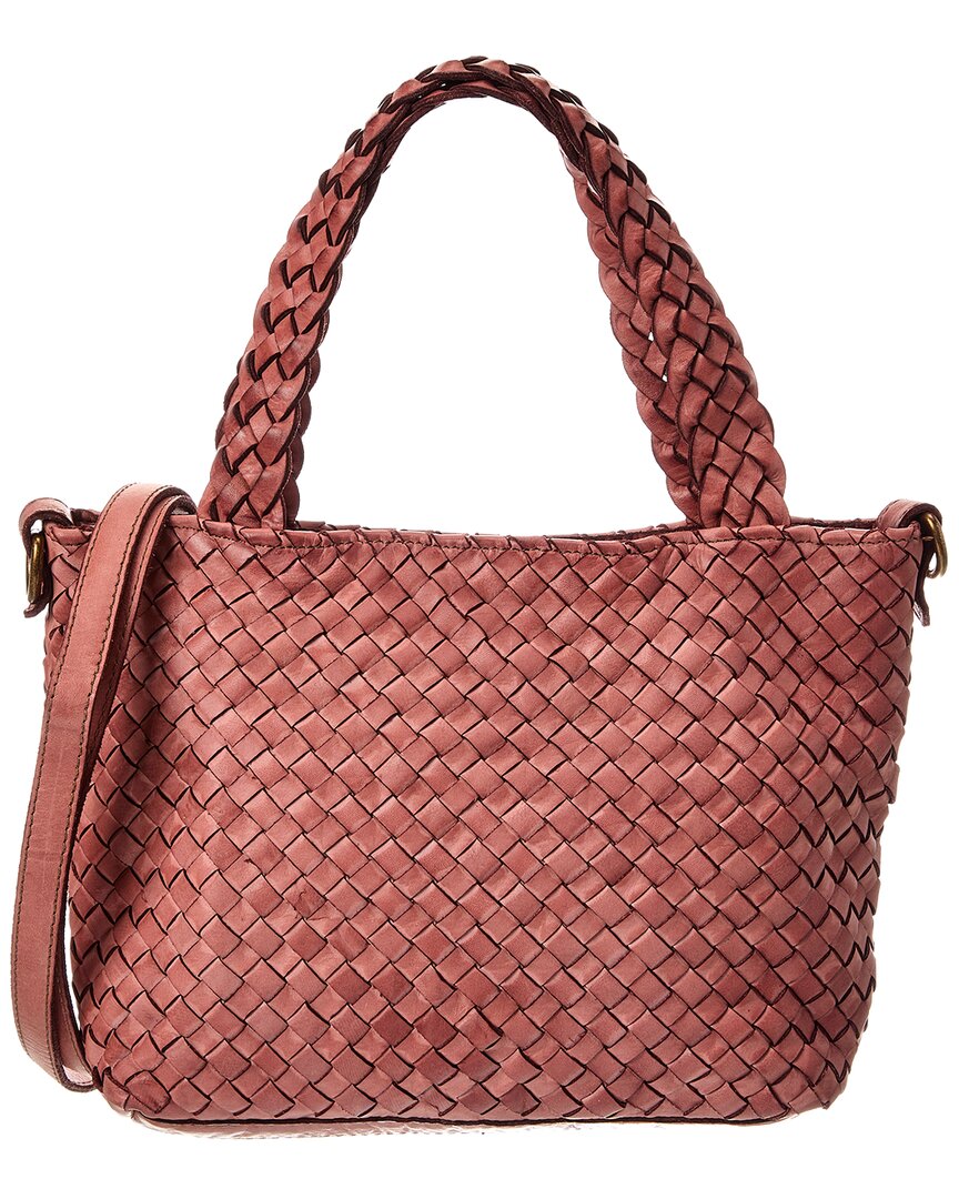 Isabella Rossetti Marie Hand Woven Leather Tote