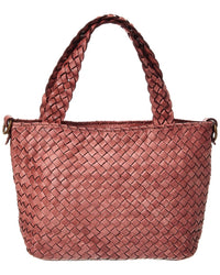 Isabella Rossetti Marie Hand Woven Leather Tote