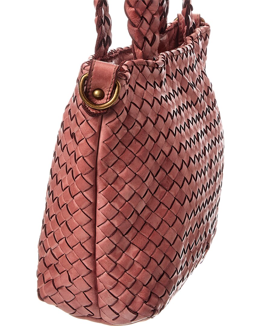 Isabella Rossetti Marie Hand Woven Leather Tote