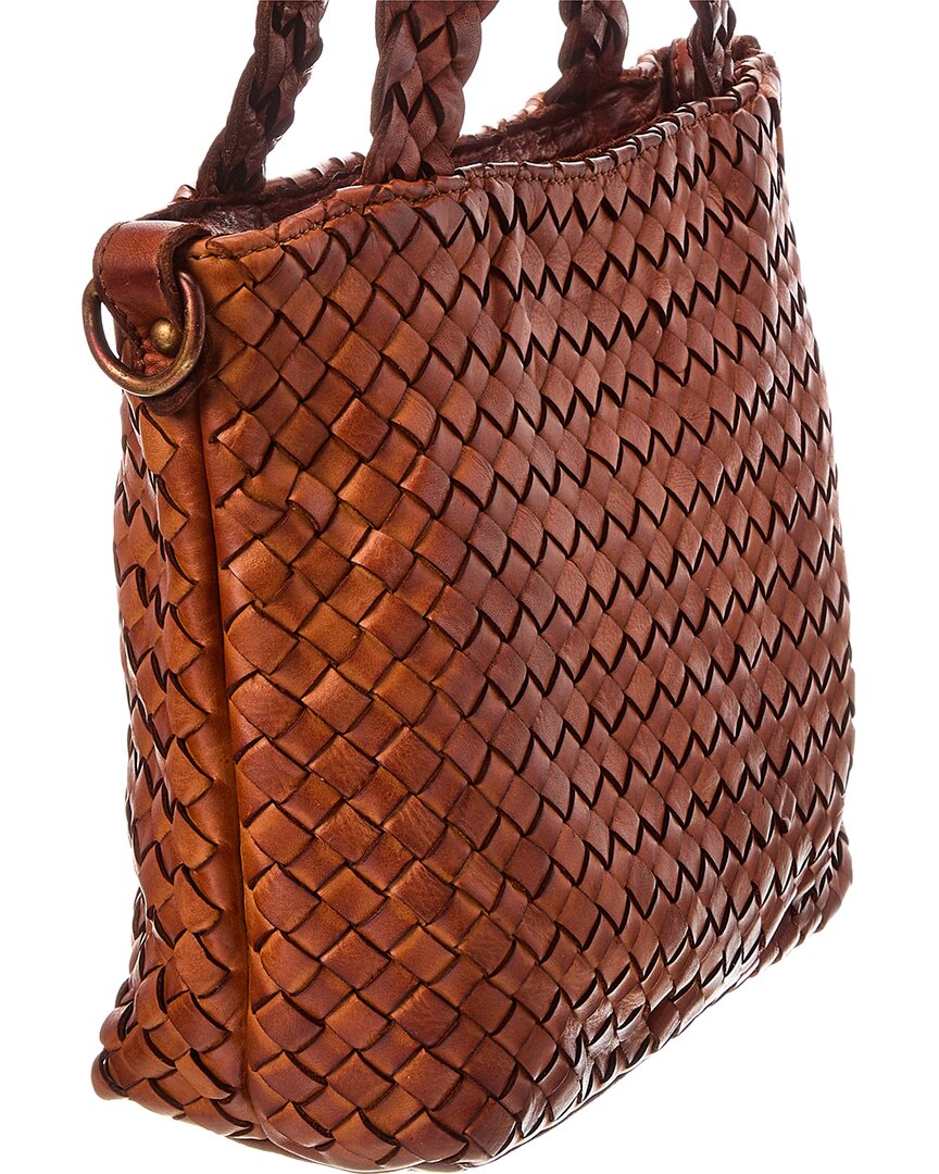Isabella Rossetti Marie Hand Woven Leather Tote