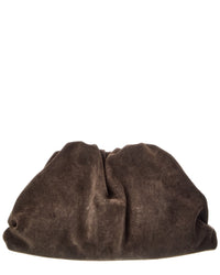 Isabella Rossetti Halle Leather Clutch