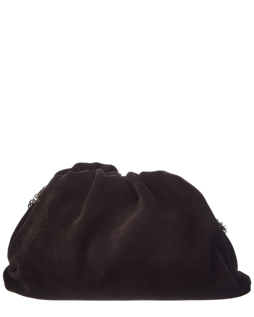 Isabella Rossetti Halle Leather Clutch