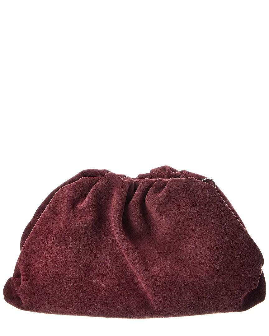 Isabella Rossetti Halle Leather Clutch