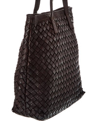 Isabella Rossetti Claire Hand Woven Leather Tote