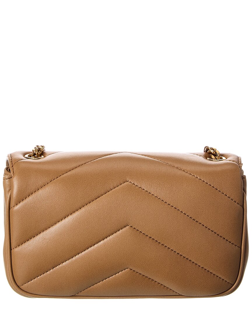 Saint Laurent Loulou Mini Leather Shoulder Bag