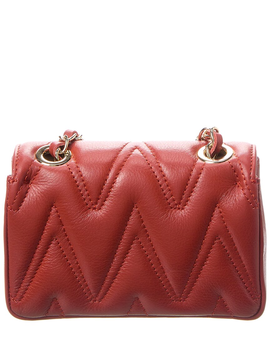Valentino By Mario Valentino Chu Chu Diamond Leather