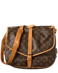 Louis Vuitton Monogram Canvas Saumur (Authentic Pre-Loved)