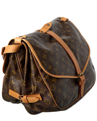 Louis Vuitton Monogram Canvas Saumur (Authentic Pre-Loved)