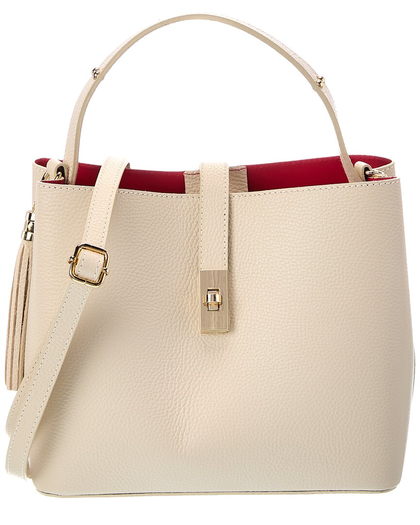 Italian Leather Italian Leather Kira Leather Top Handle Bag