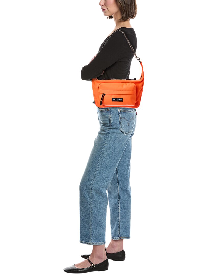 Balenciaga Balenciaga Raver Medium Canvas Shoulder Bag