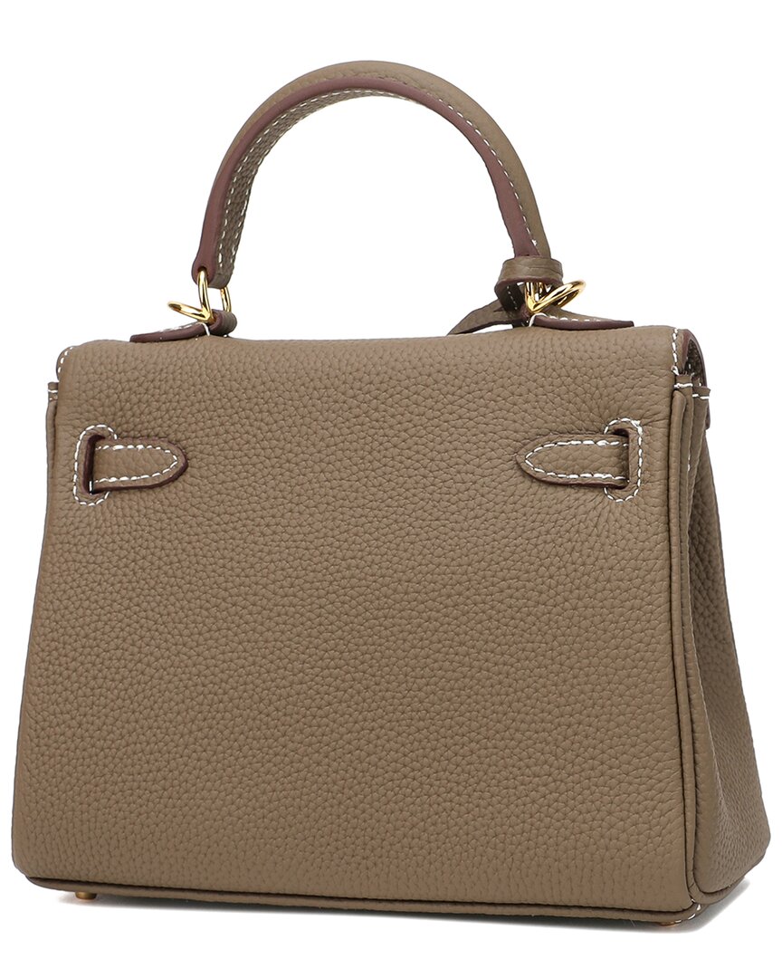 Tiffany & Fred Paris Leather Mini Satchel