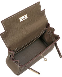 Tiffany & Fred Paris Leather Mini Satchel